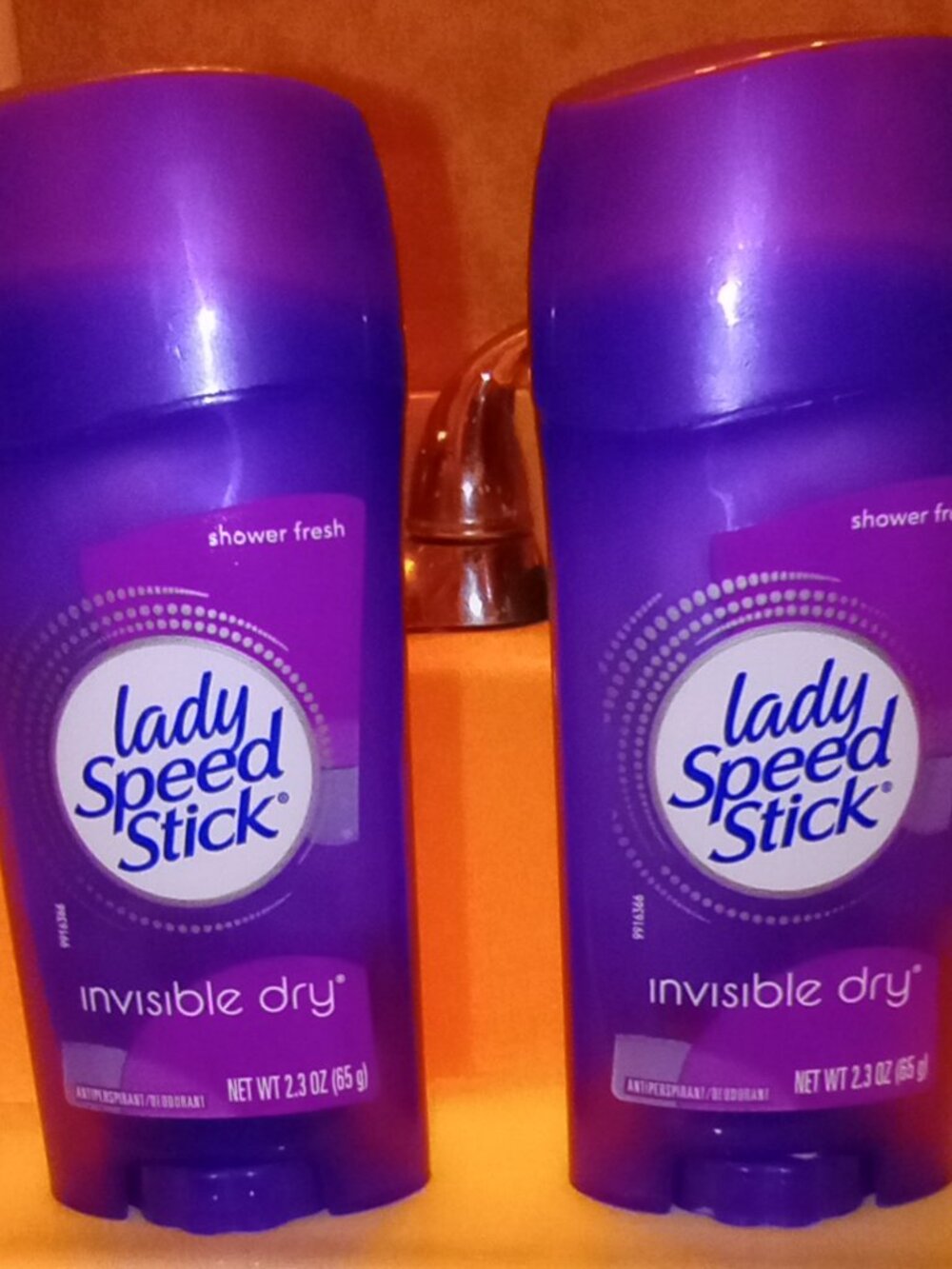 Lady Speedstick Shower Fresh Invisible Dry Deodorant - Set of Two